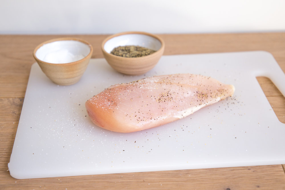 Perfectly Cooked Stovetop Chicken Breasts